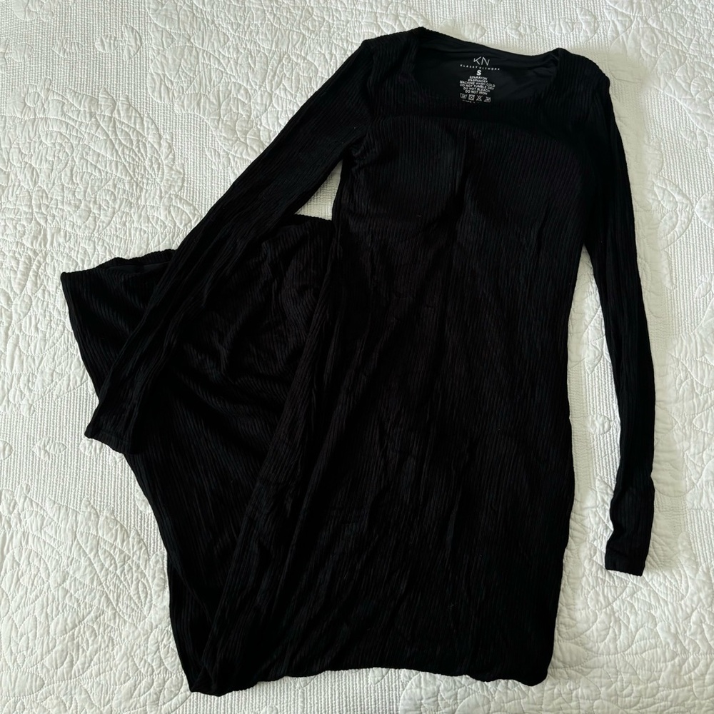 Klassy Network Long Sleeve Dress